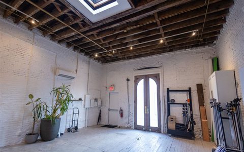 Industrial Red Hook Studio With Skylights, DJ Booth and Kitchenette