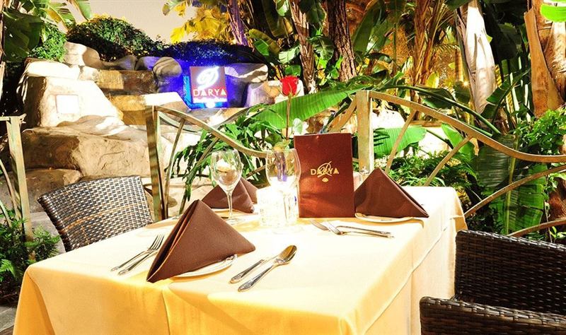 Elegant Persian Restaurant with Mezzanine, Balconies, and Private Bar