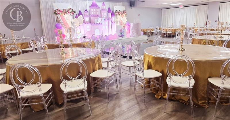 Banquet Hall With Ballroom Layout for Weddings, Receptions and Large Parties in Cumming, GA