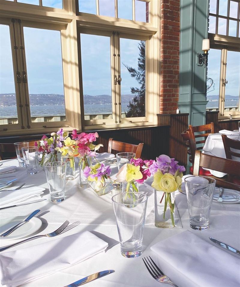 Irvington Waterfront Restaurant With Hudson Views, Rooftop Terrace and Private Events