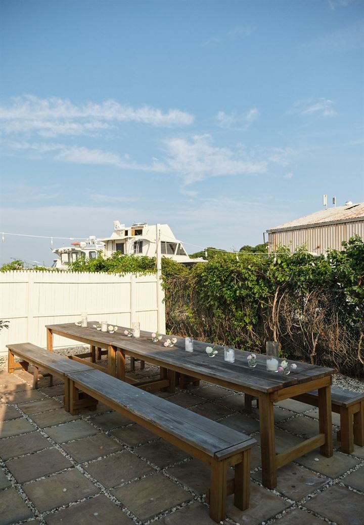 Montauk Restaurant Venue With Harbor-Side Garden Feel