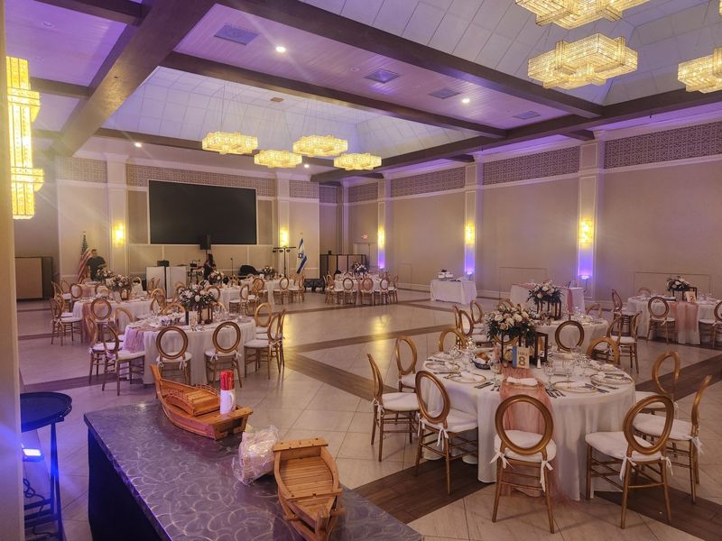 Waterfront Pavilion and Historic Chapel for Large Celebrations