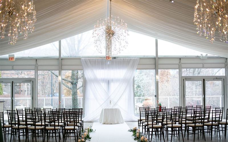 Large West Town Garden and Pavilion Venue for Weddings and Galas