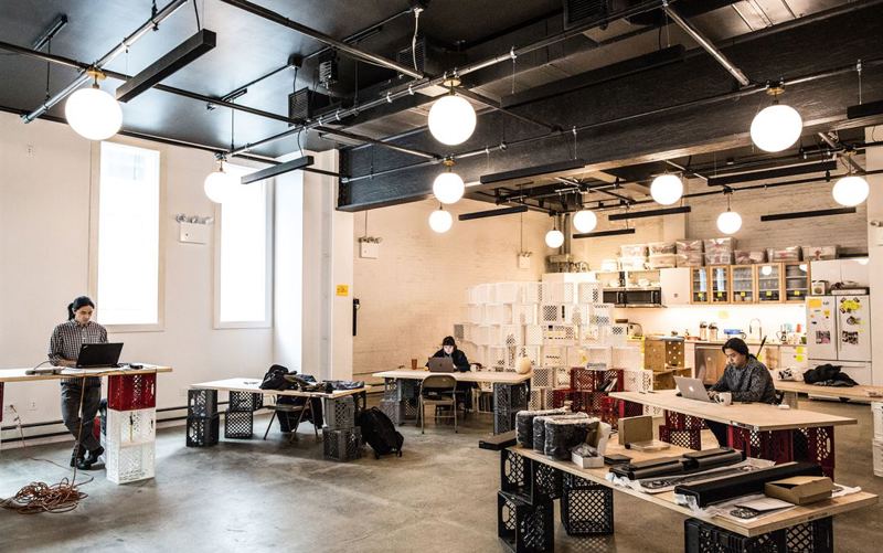 Hell’s Kitchen Community Event Space With Modular Rooms and Workshop Layouts