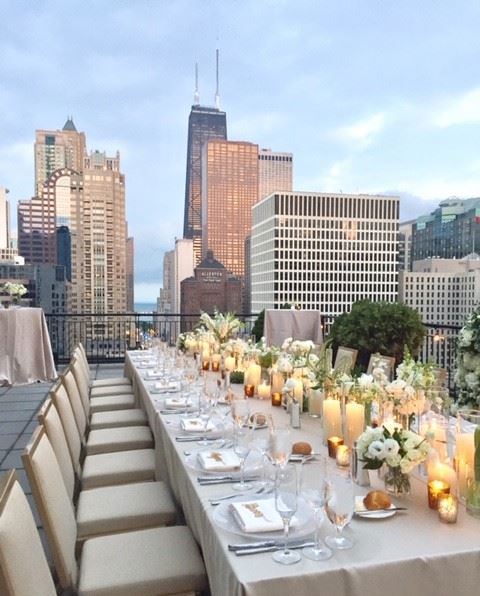 Art Deco Magnificent Mile Hotel with Indoor and Outdoor Event Rooms