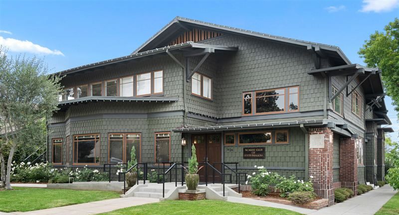 Classic South Pasadena Clubhouse for Private Events