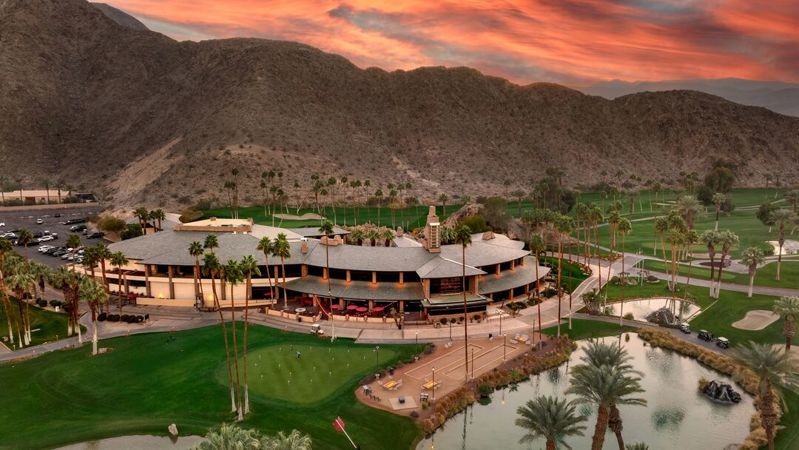 Indian Wells Country Club with Ballrooms, Patios and Mountain Views