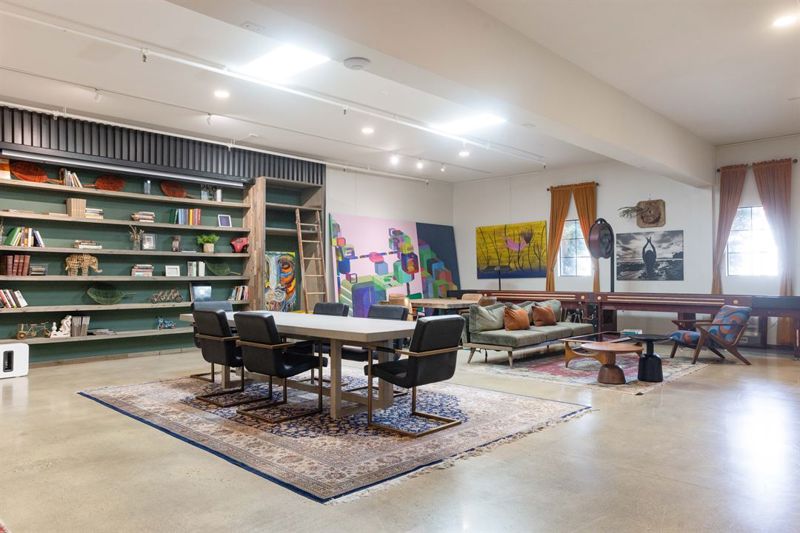 Creative Manhattan Beach Club with Event Rooms Podcast Space and Lounge