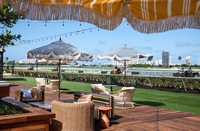 Hallandale Open-air Venue with Tented Space and Event Screens