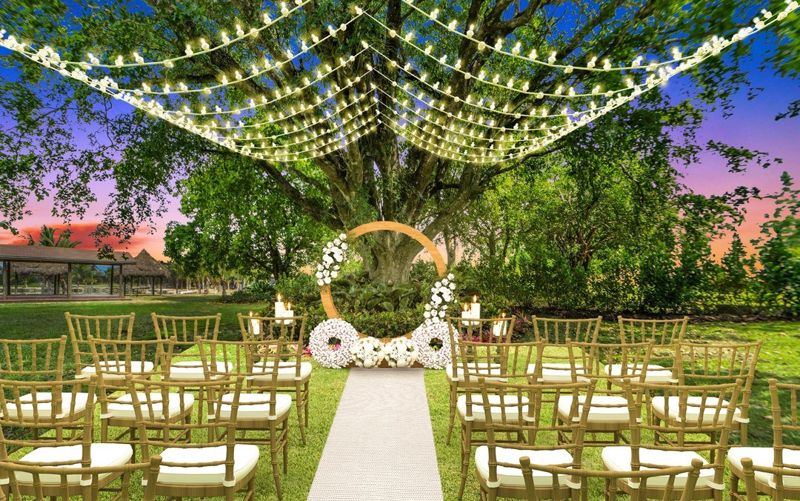 Tropical Waterfront Farm with Celebration Hall, Pavilion and Guest Suites