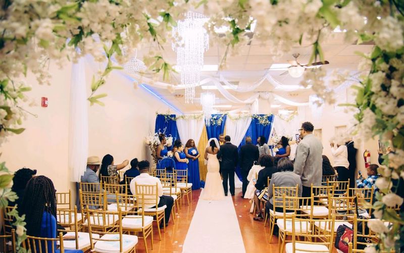 Historic Ballroom With Flexible Reception Space and Celebration Amenities in Lithonia, GA