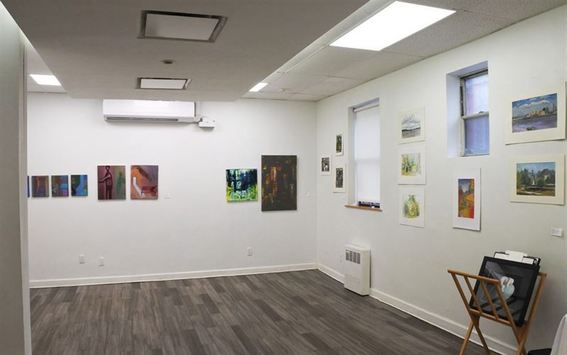 Intimate Park Slope Art Gallery With Clean Walls and Street Access