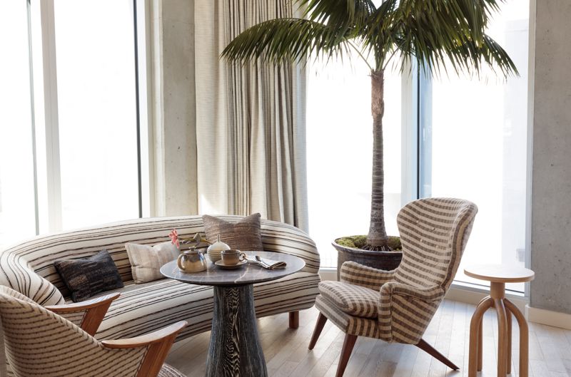 Design-forward Rooftop Hotel Venue Near the Beach