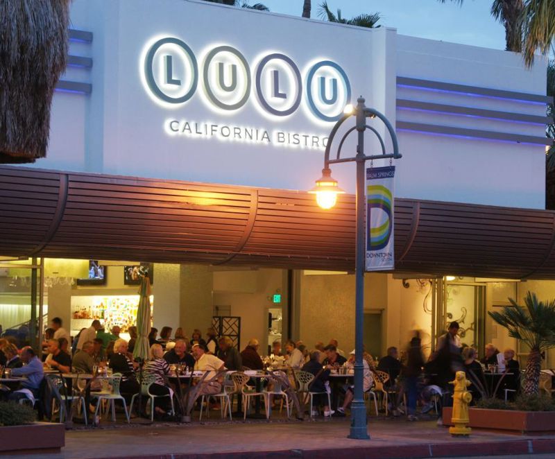 Downtown Palm Springs Bistro with Patio and Private Dining