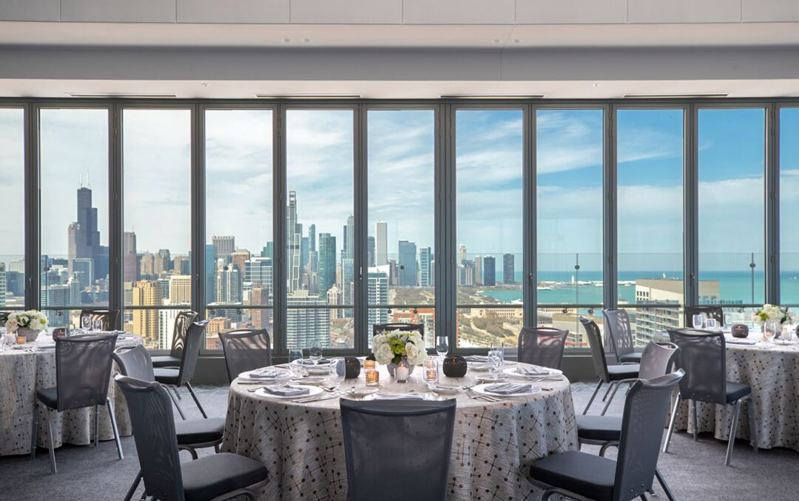 Massive South Loop Hotel with Ballrooms and Conference Space
