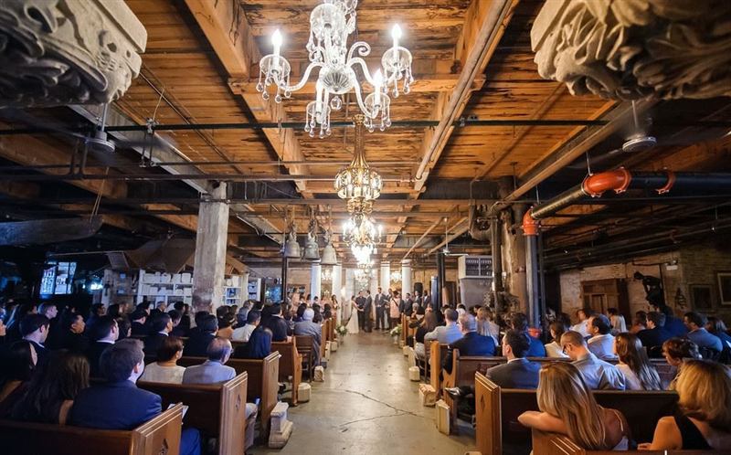 Industrial Chicago Event Space With Vintage Architectural Character