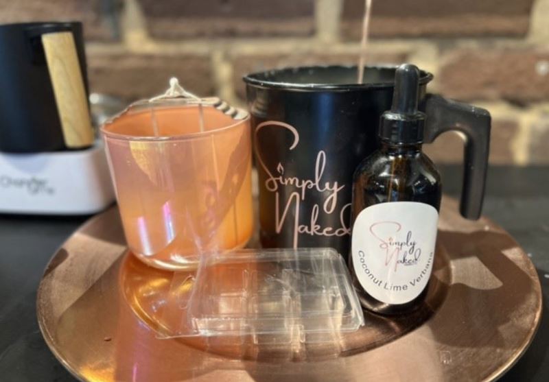 Simply Naked Candle co studio in Atlanta, GA photo