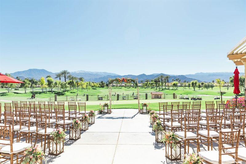 Indio Country Club with Ballroom, Patio and Mountain Views