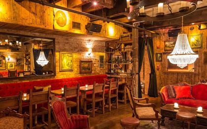 Greenwich Village Restaurant and Music Venue With Multi-Level Rooms