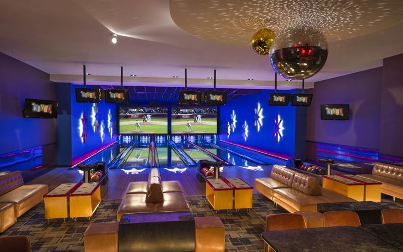 Bowling and Arcade Venue with Bar for Parties and Team Events