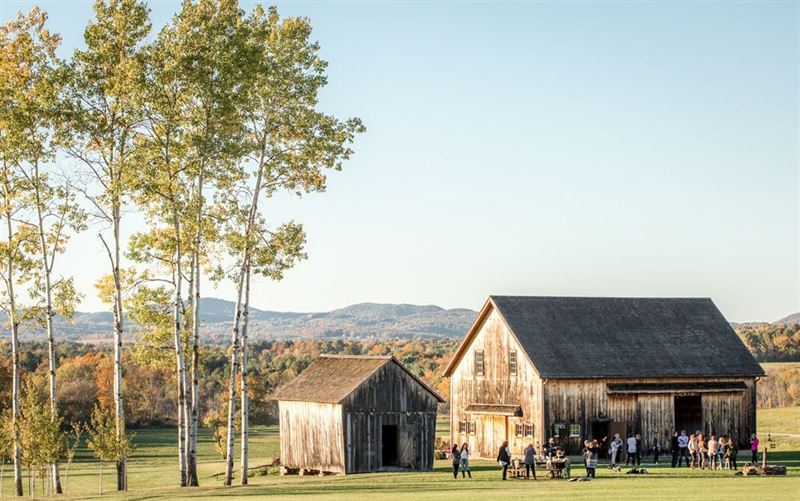 Restored Historic Barns on 123 Acres of Upstate Farmland