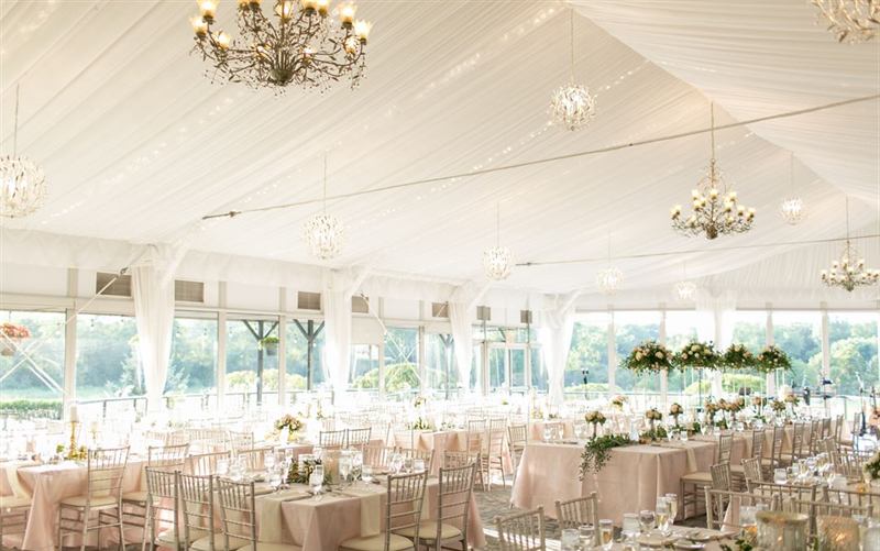Private Estate Event Setting With Prairie Ponds and Expansive Windows