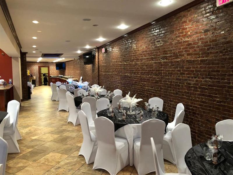 Restored Brick Banquet Hall With Dance Floor, Wet Bar and Outdoor Lounge