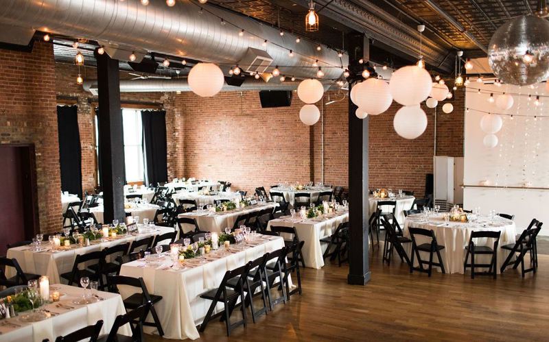 West Loop Music Venue with Stage, Loft and Rooftop Deck