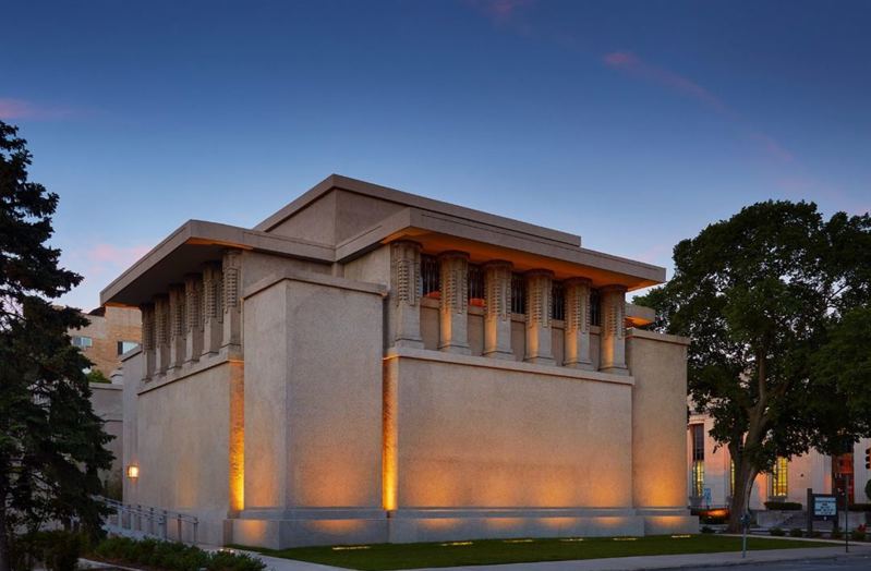 Frank Lloyd Wright Landmark for Ceremonies, Concerts and Private Events