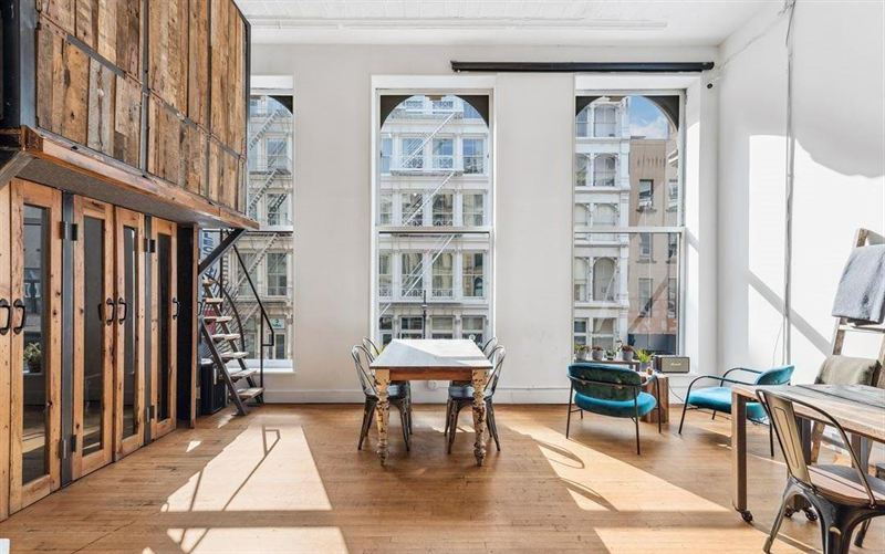 Rustic Soho Loft With Reclaimed Wood and Flexible Event Technology
