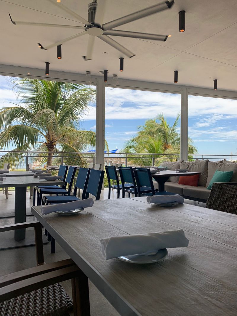 Oceanfront Restaurant with Rooftop Bar and Beach Patios