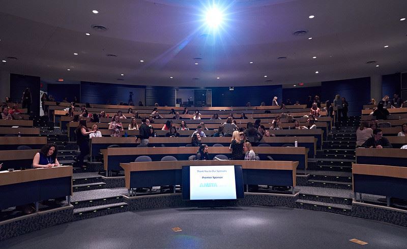 Professional Conference Center with Amphitheater for Meetings and Training Programs