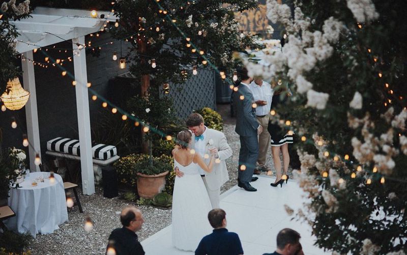 Intimate European Courtyard for Micro Weddings and Private Dinners