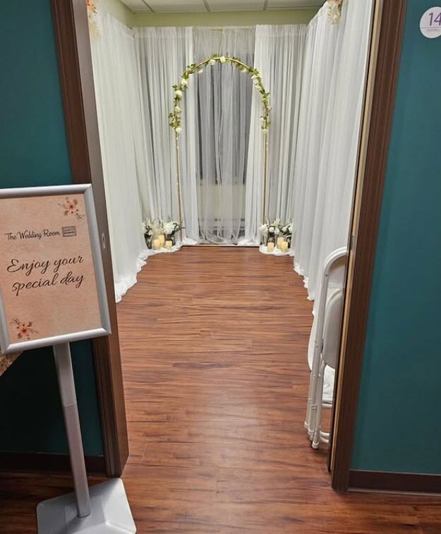 Intimate Ceremony Room for Elopements and Very Small Wedding Gatherings