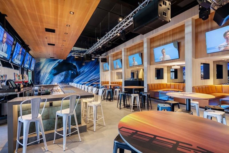 Pacific Beach Multi-level Beach Club with Bars, Patios and Event Space