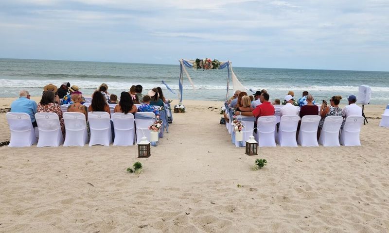 Oceanfront Beach House Estate with Decks, Guest Suites and Catering