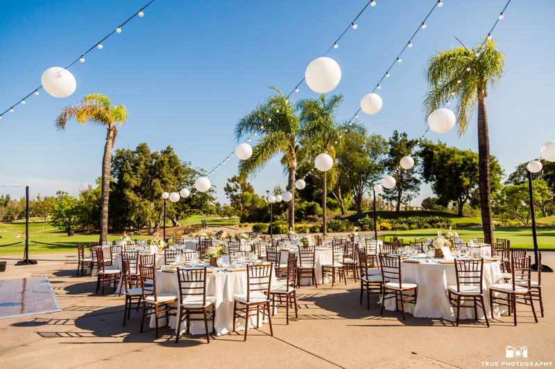 Rancho Bernardo Golf Club Venue with Lake and Hillside Views