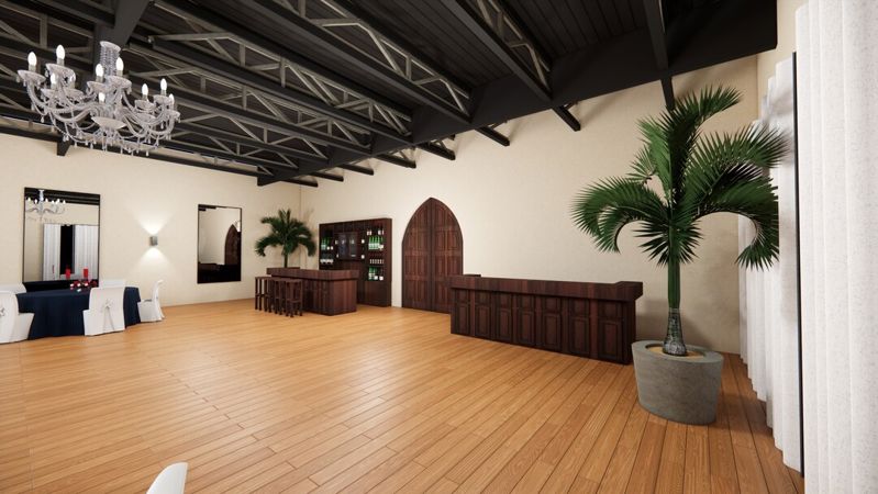 Boynton Ballroom with Dance Floor, Stage and Flexible Event Layout