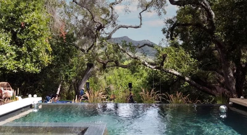 Private Topanga Retreat with Pool, Spa, Garden and Canyon Views