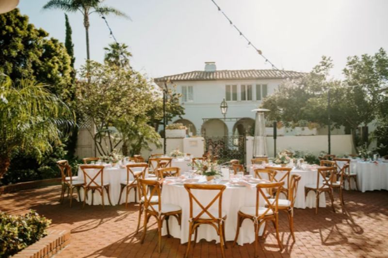 Historic La Jolla Estate House with Gardens, Courtyard, and Library