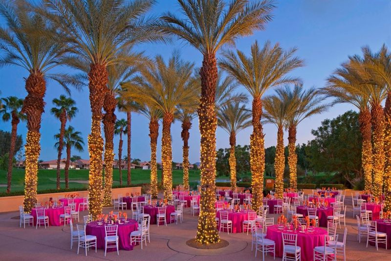 Rancho Mirage Resort with Ballrooms, Patios and Mountain Views