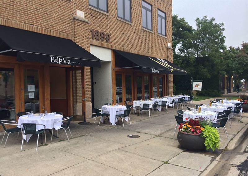 Italian Restaurant with Garden Patio for Private Dinners and Celebrations