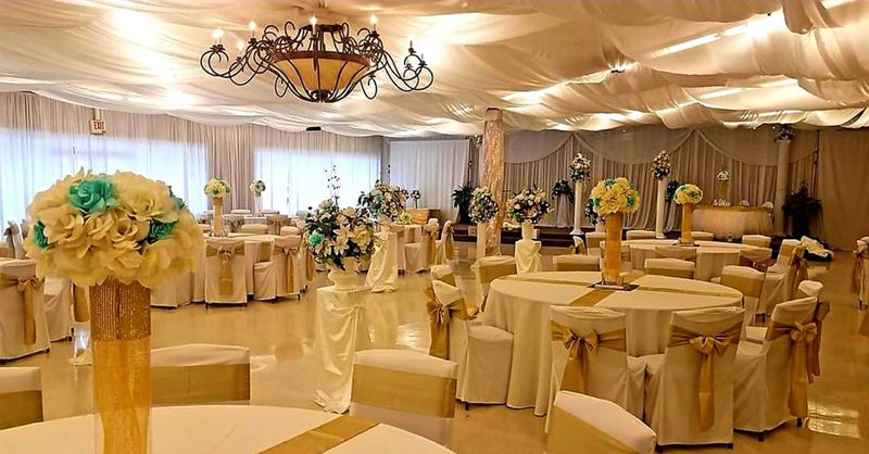 Grand Reception Hall With Flexible Seating and Practical Event Support in Morrow, GA