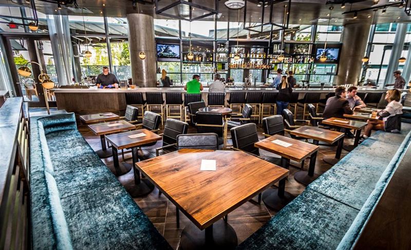 Restaurant and Lounge Setting for Dinners, Receptions and Celebrations for Groups Up to 250