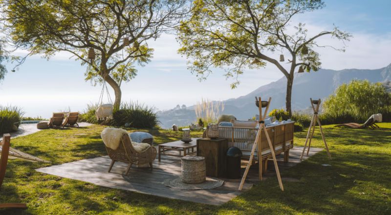 Malibu Hills Ranch with Ocean Views, Spa, and Outdoor Event Space