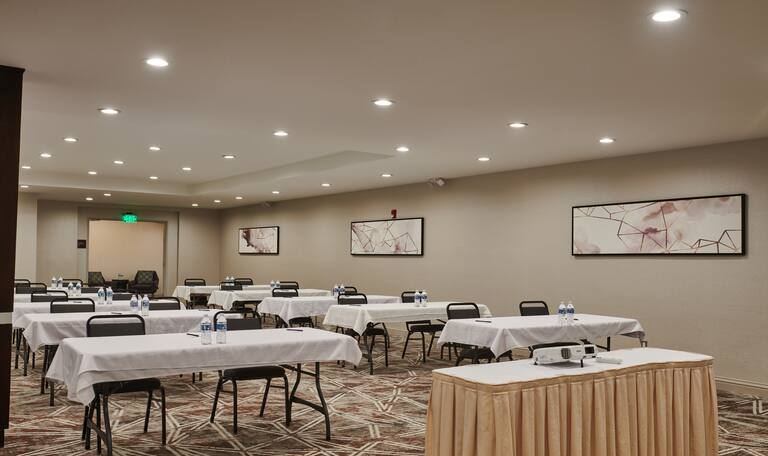 Modern Hotel Venue with Ballroom, Catering, and Guest Accommodations