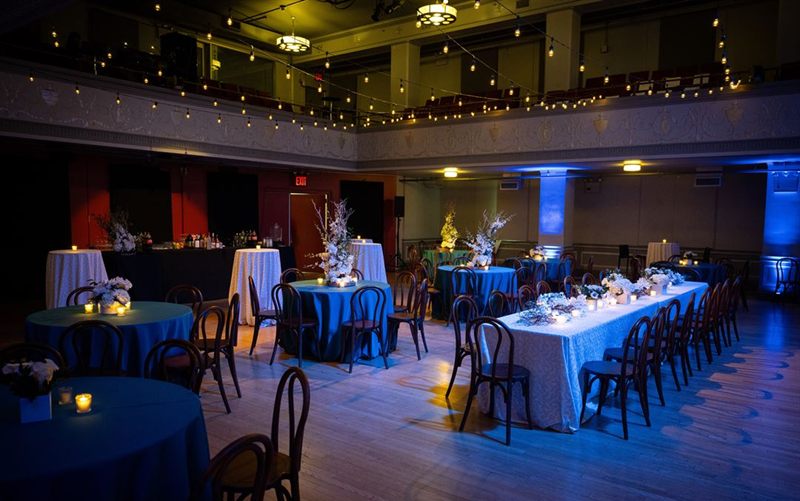 Restored Brooklyn Theater With Flexible Floor and Balcony Seating