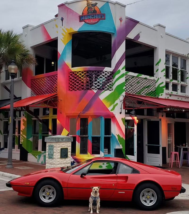 Large Pizza Club and Nightlife Venue with Games, Djs, and Outdoor Seating