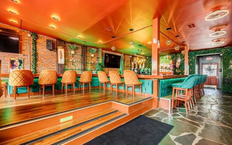 Sweet Auburn Caribbean Restaurant With Courtyard, Full Bar and Flexible Event Seating
