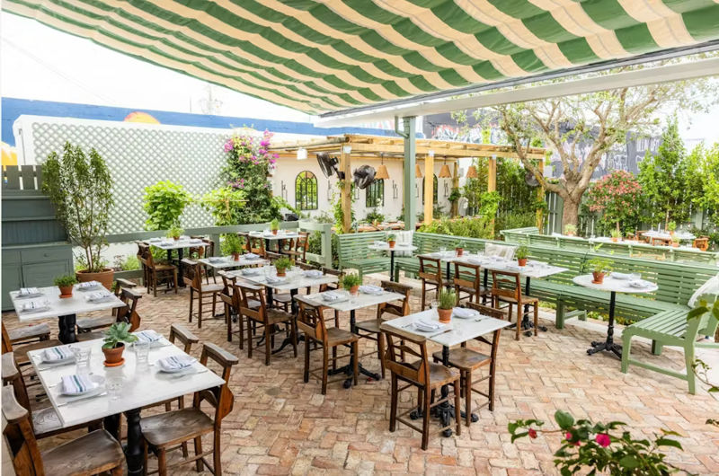 Wynwood Italian Restaurant with Airy Garden Setting for Private Events